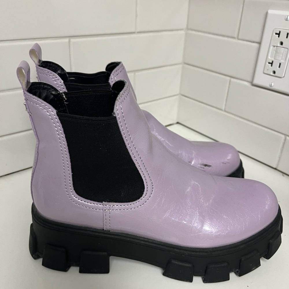 Sam Edelman Circus Lavender Darielle Chelsea Boots